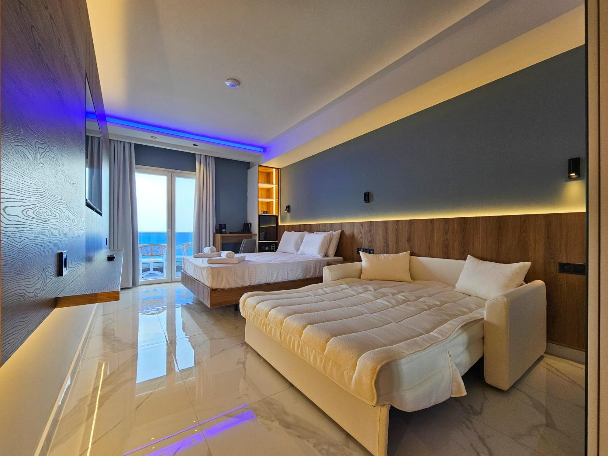 Akteon Girni Hotell Paralía Exteriör bild