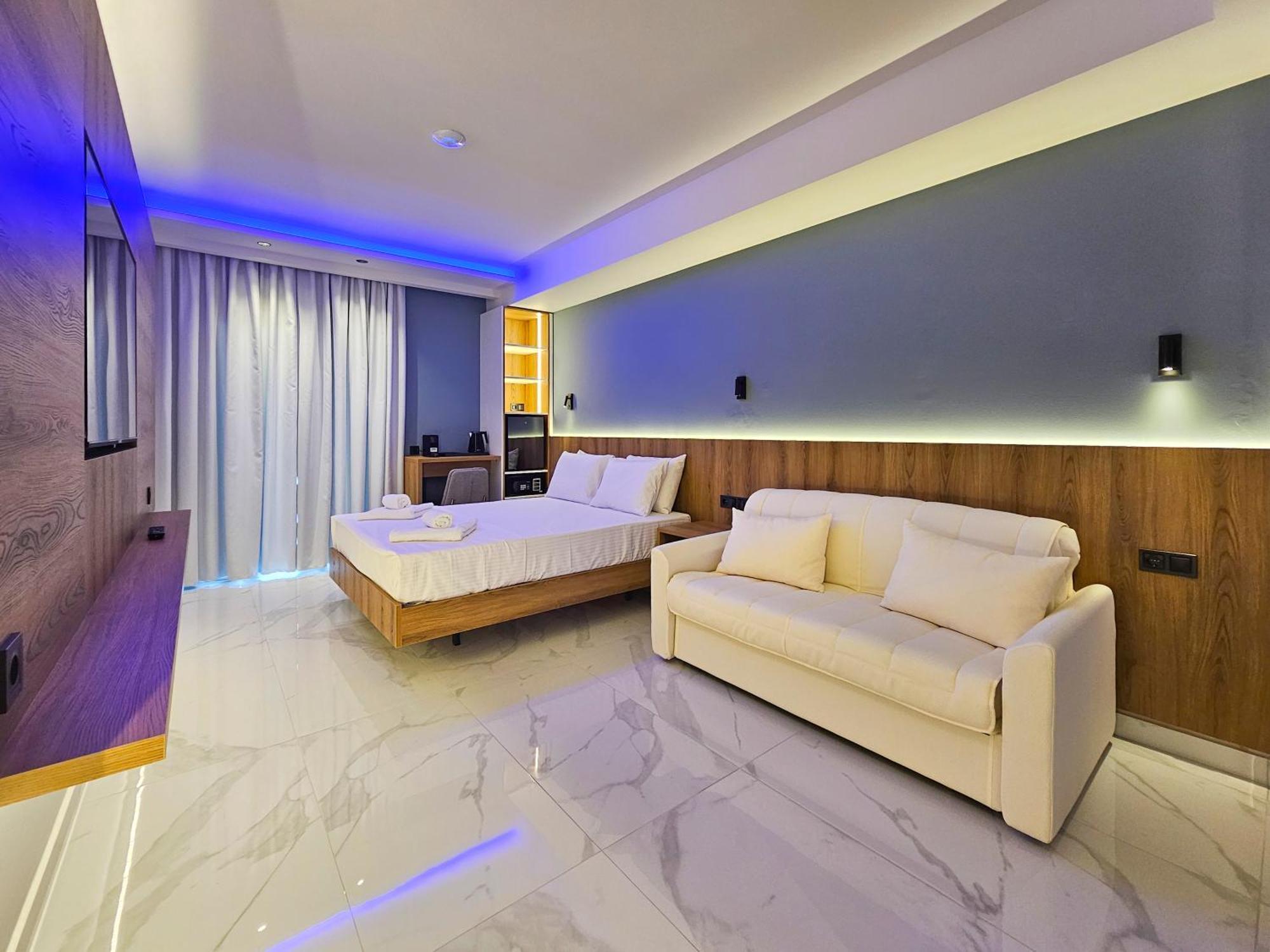 Akteon Girni Hotell Paralía Exteriör bild