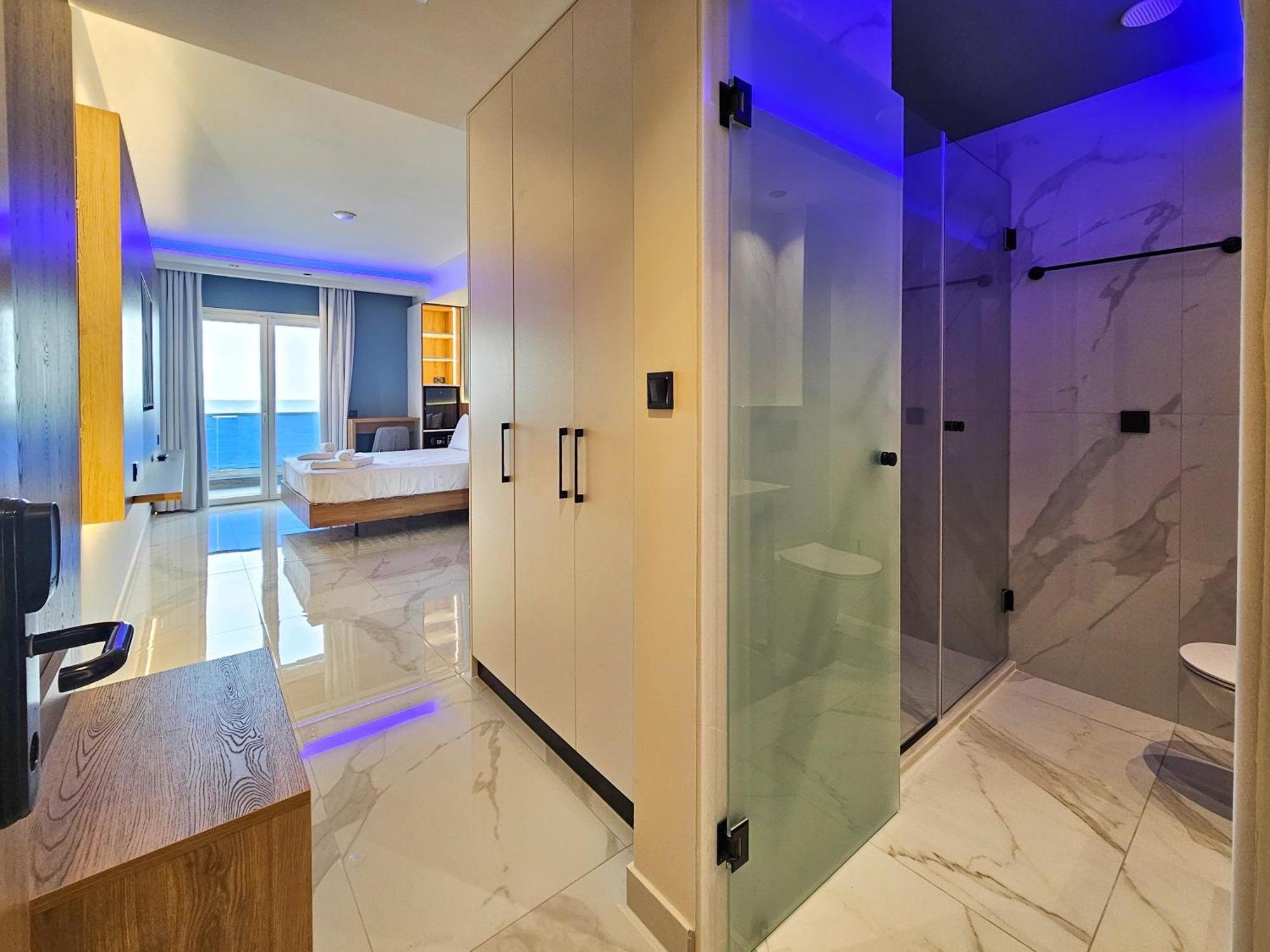 Akteon Girni Hotell Paralía Exteriör bild
