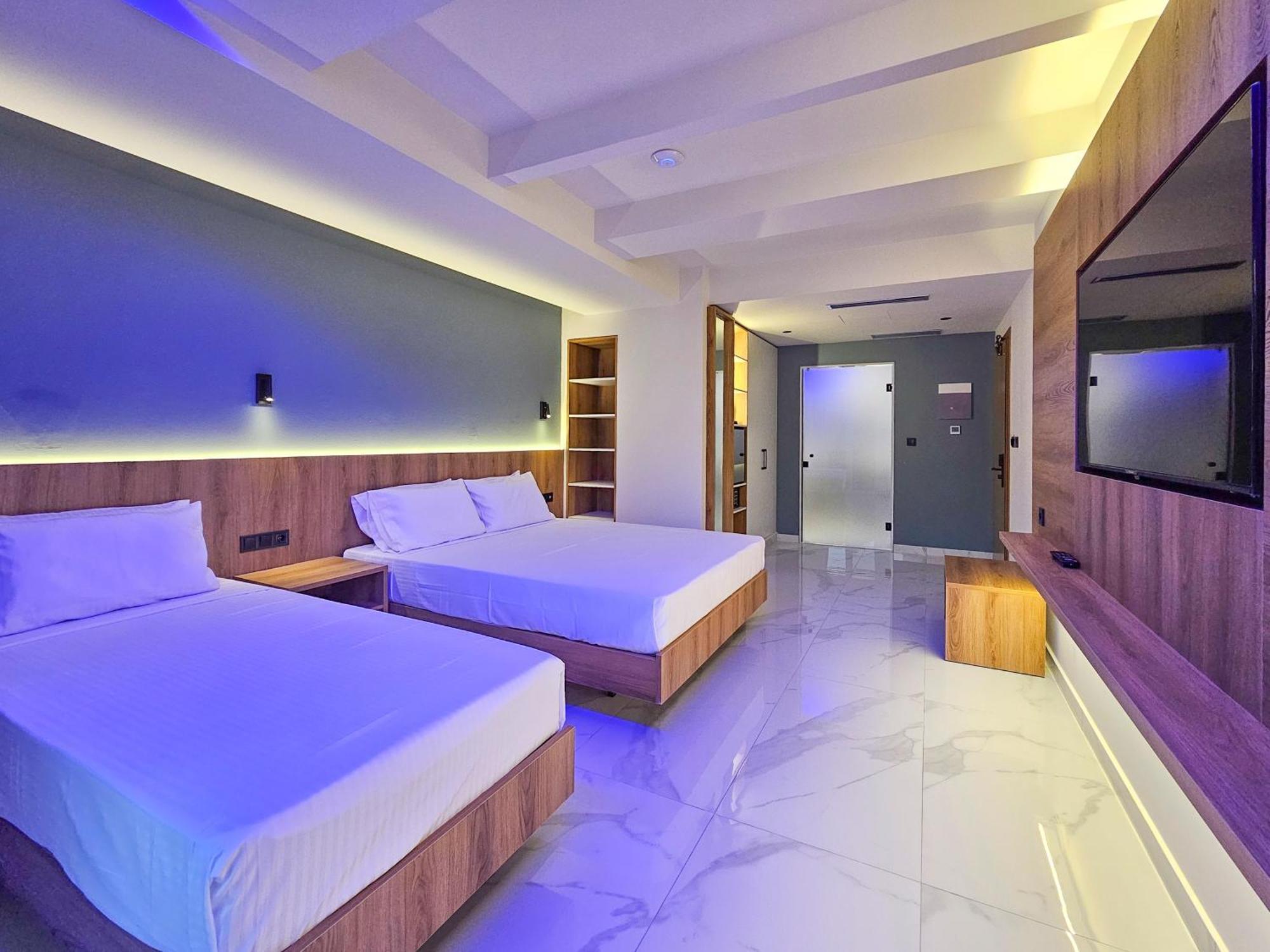 Akteon Girni Hotell Paralía Exteriör bild