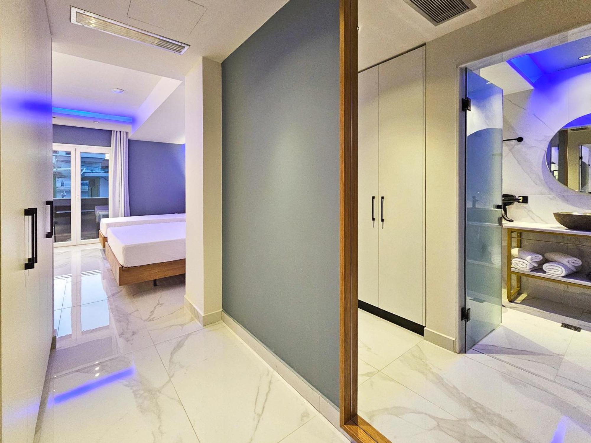 Akteon Girni Hotell Paralía Exteriör bild