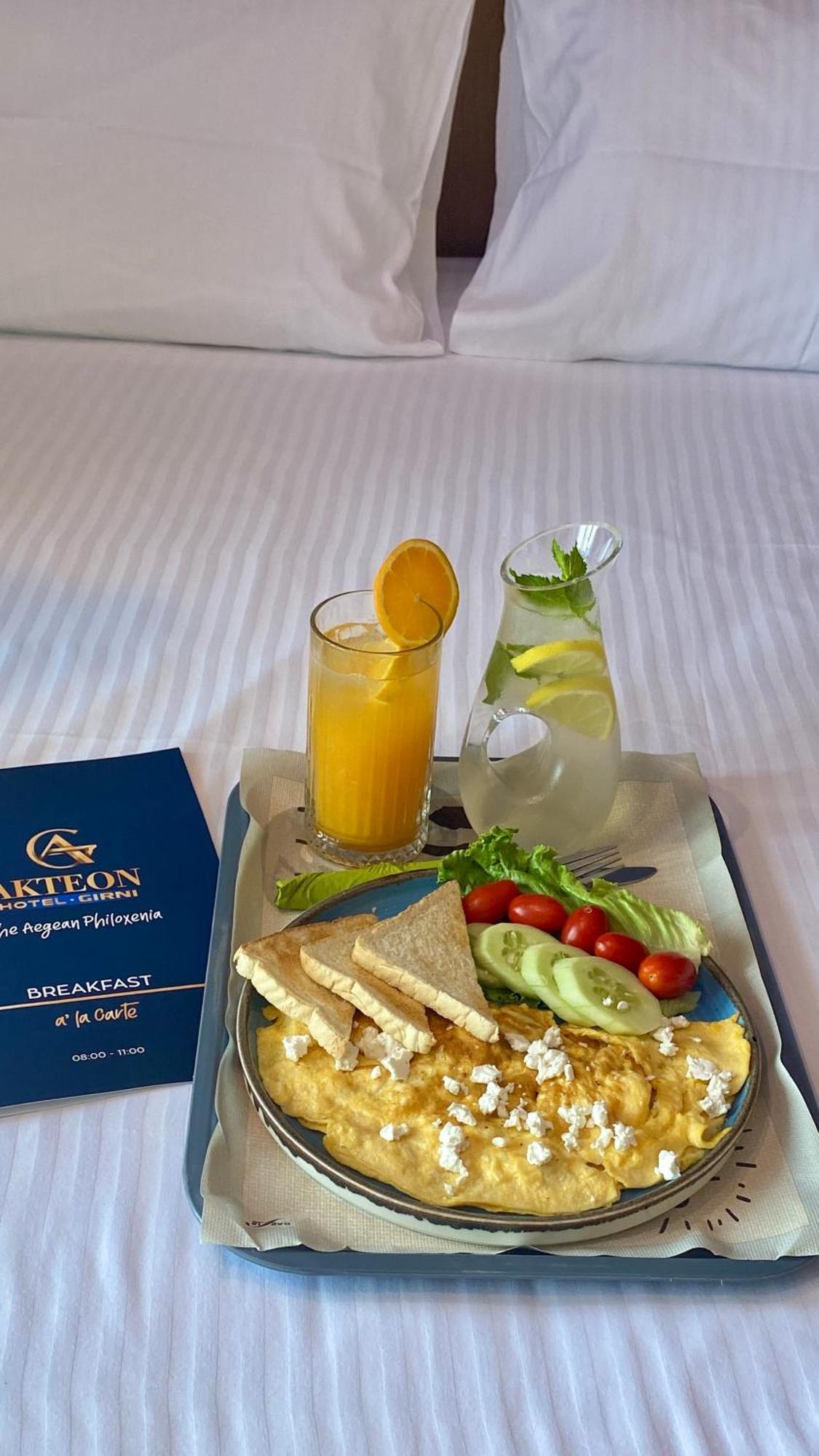 Akteon Girni Hotell Paralía Exteriör bild