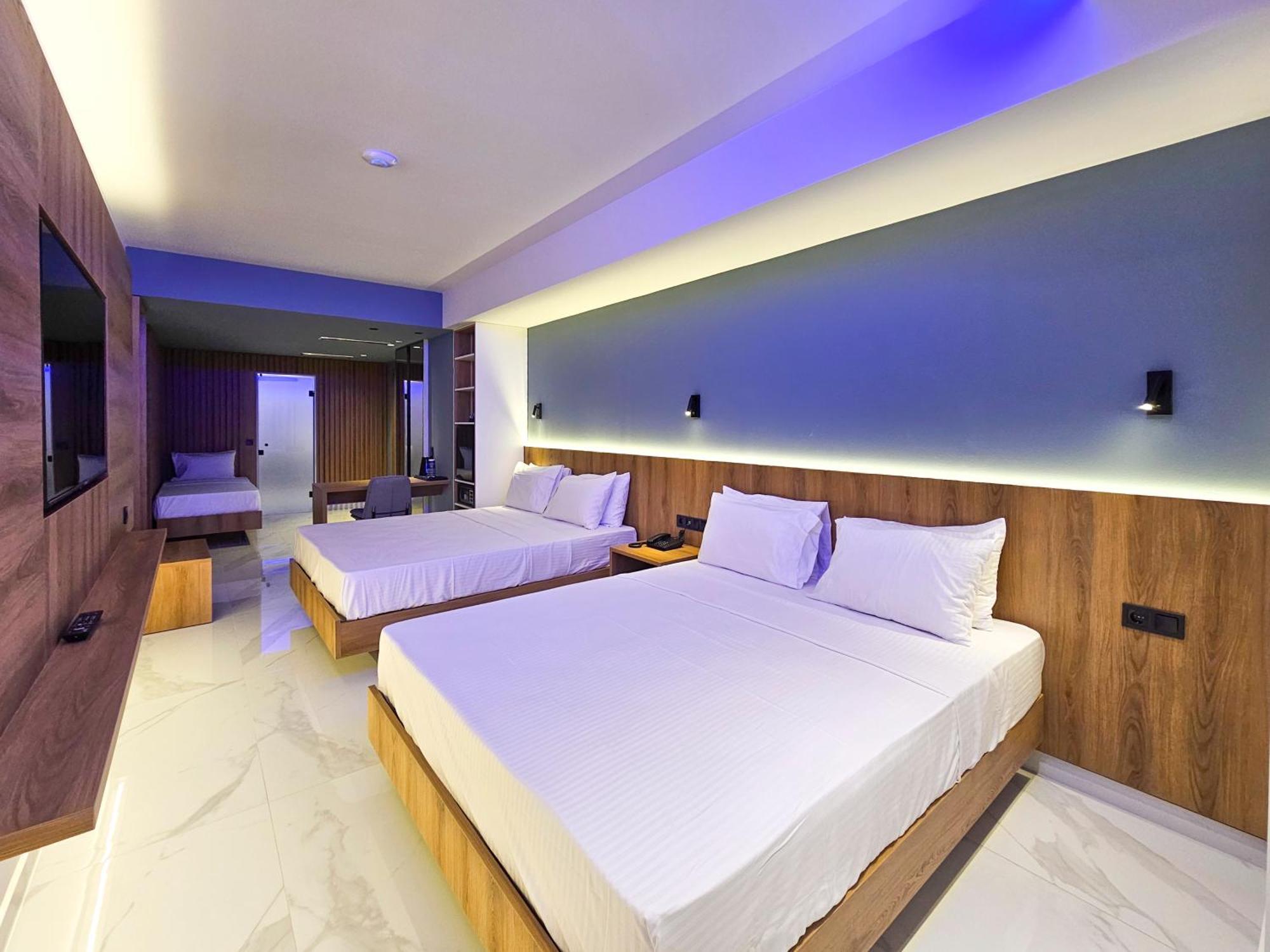 Akteon Girni Hotell Paralía Exteriör bild
