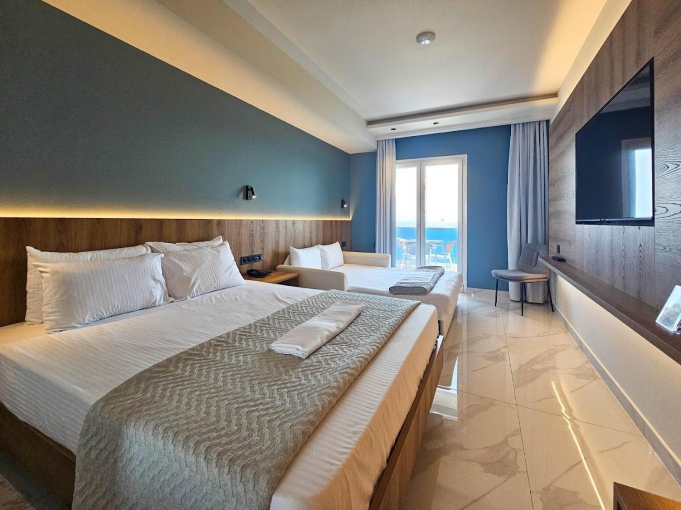Akteon Girni Hotell Paralía Exteriör bild