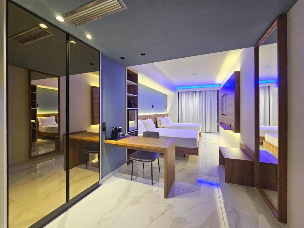 Akteon Girni Hotell Paralía Exteriör bild